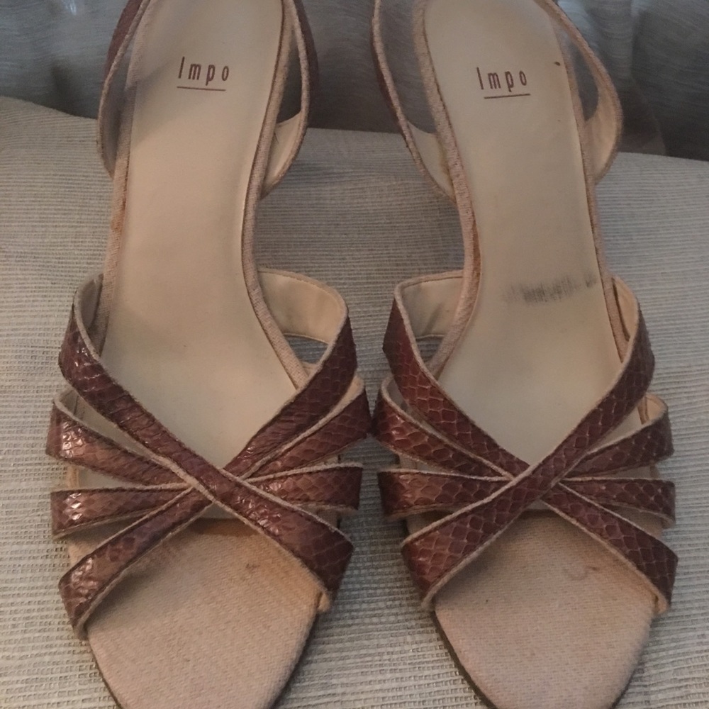 Snakeskin Sandals